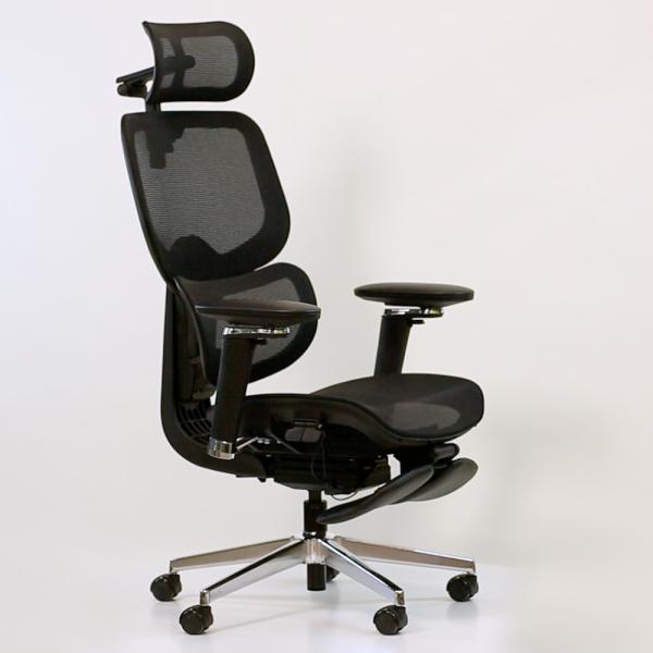 ᐈ Эргономичное кресло Mealux D2 Air Plus Black (HF-D2 Plus M/B